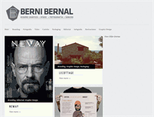 Tablet Screenshot of bernibernal.com